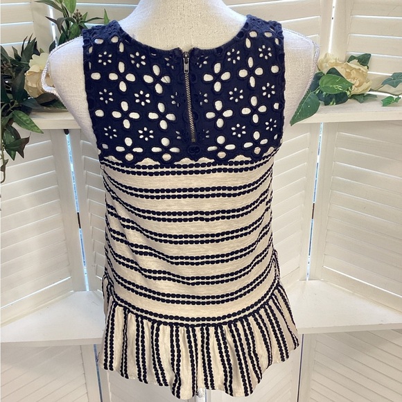 Free People Mollys Retro Black and Tan Tank Top for Effortless Style 1313 - Picture 6 of 9